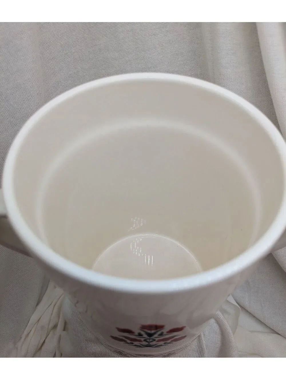My Texas House Poppy Trellis Ceramic Utensil Crock 7